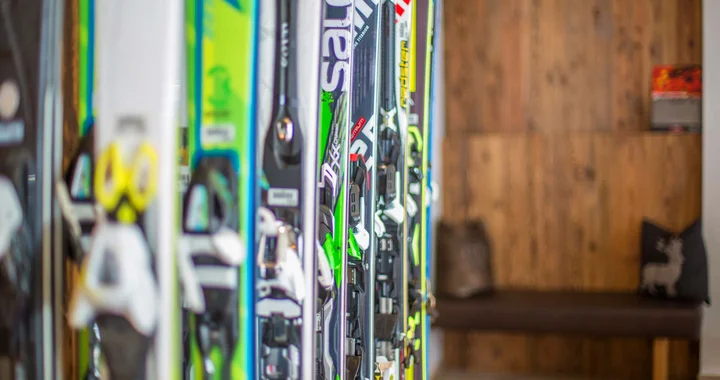 Skisortiment im Auenhof Shop